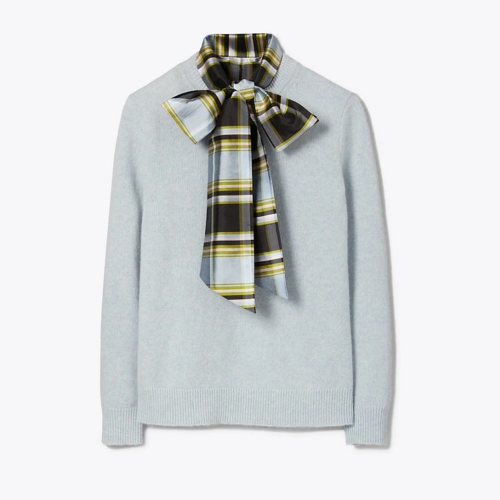 Tory Burch Madras Dickie Pullover